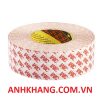 Băng keo 2 mặt siêu dính chịu nhiệt cao 3M 9088 High Perfomance Double Coated Tape dày 0.21mm 5mm x 50m