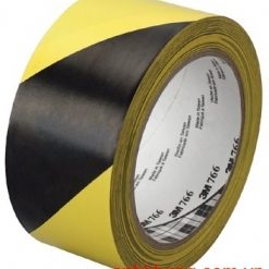 Băng keo 1 mặt 3M 766 / Băng keo cảnh báo 3M Hazard Marking Vinyl Tape 766