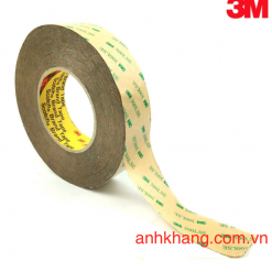Băng keo trong 2 mặt 3M™ 9471LE, 54 in x 60 yd, dày 2 mil, 1 cuộn/hộp.